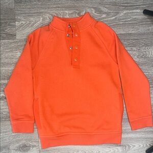 Cat & Jack Gurls Vibrant Orange Pullover